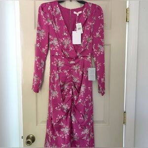 Wayf floral midi dress